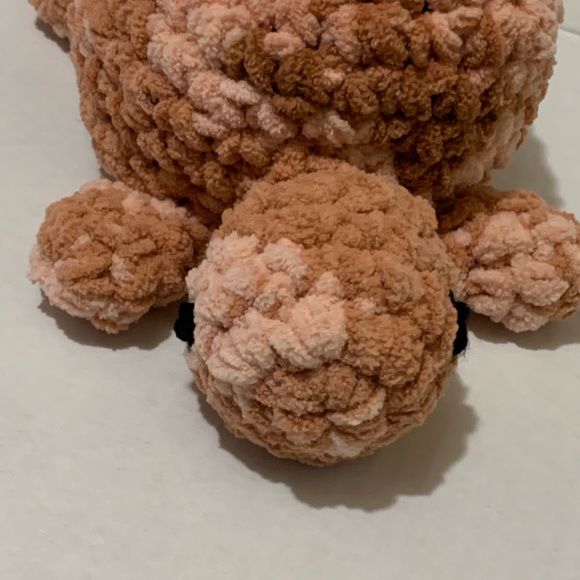 Nursery Room Decor Playroom Decor Crocheted Stuffed Turtle - Picture 10 of 16